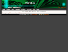 Tablet Screenshot of obd-ii.biz